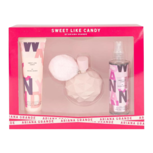 SET ARIANA G. SWEET LIKE CANDY 100 ML EDP, CREMA, BODY